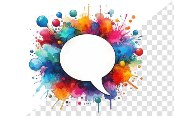 Download SplashTalk: Watercolor Chat Bubble - Chat Collection