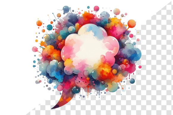 Download SplashTalk: Watercolor Chat Bubble - Chat Collection