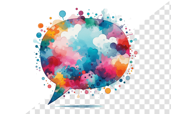 Download SplashTalk: Watercolor Chat Bubble - Chat Collection