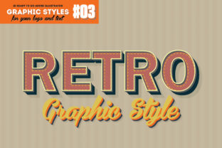 Download 10 Retro Adobe Illustrator Graphic Style - Graphic style Collection