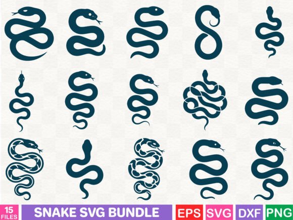 Download Snake Svg Bundle - Snake Collection