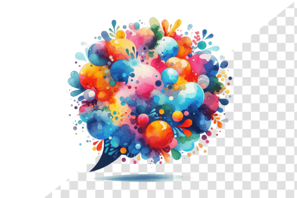 Download SplashTalk: Watercolor Chat Bubble - Chat Collection