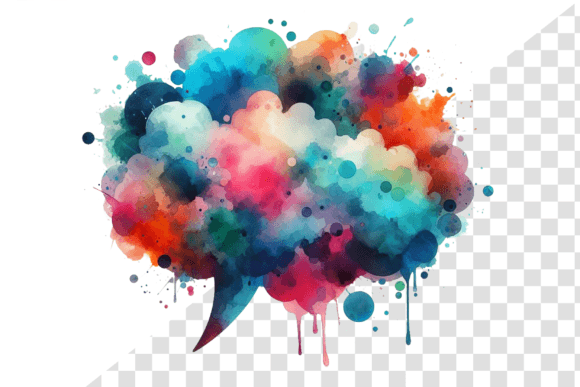 Download SplashTalk: Watercolor Chat Bubble - Chat Collection
