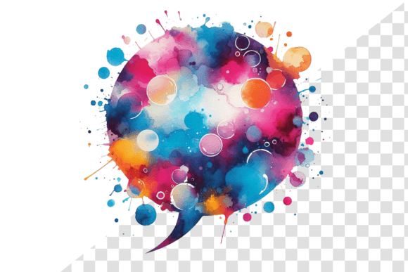Download SplashTalk: Watercolor Chat Bubble - Chat Collection