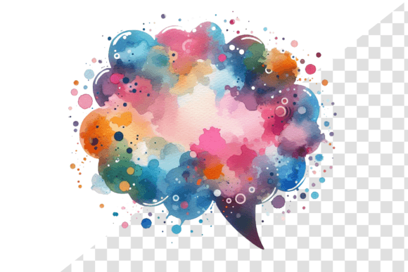 Download SplashTalk: Watercolor Chat Bubble - Chat Collection