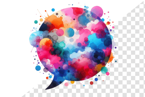 Download SplashTalk: Watercolor Chat Bubble - Chat Collection