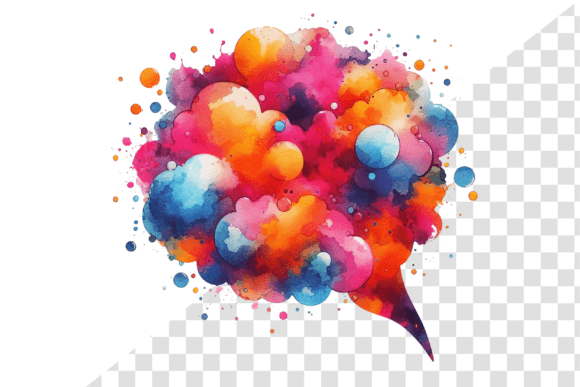 Download SplashTalk: Watercolor Chat Bubble - Chat Collection