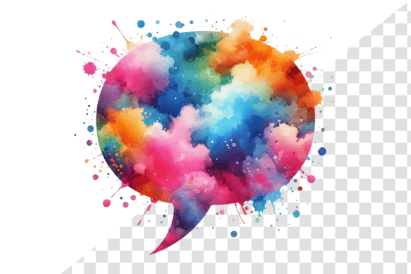 Download SplashTalk: Watercolor Chat Bubble - Chat Collection